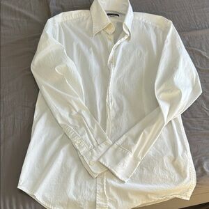 Dolce & Gabbana Crisp White Dress Shirt